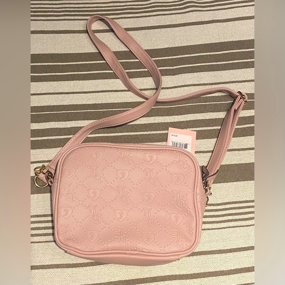 Juicy Couture Camera Crossbody Bag Dusty Blush - Picture 2 of 9